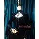 Surface Spell Gothic Black Maria Middle Ages Long One Piece(Multiple Colours/Full Payment Without Shipping)